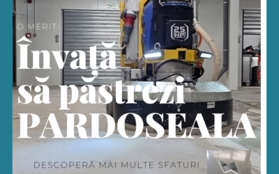 Invață să păstrezi pardoseala din beton slefuit!