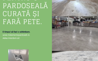 Beton slefuit, un nou concept