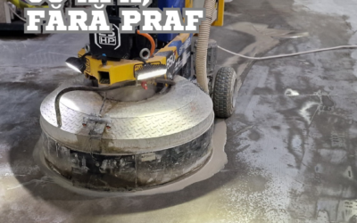 SLEFUIRE BETON FĂRĂ PRAF, ȘLEFUIRE CU APĂ