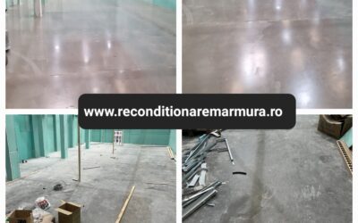 Reconditionarea unei pardoseli din beton