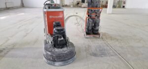 Slefuire pardoseala in hala