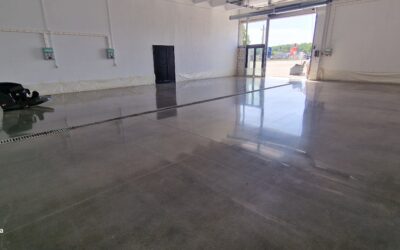 Slefuire beton in parcare auto