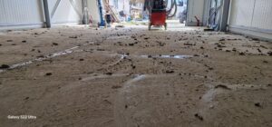 Pardoseala din beton intarit si reparat