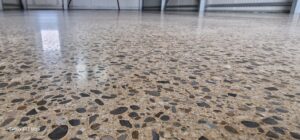 Concrete mozaic terrazzo