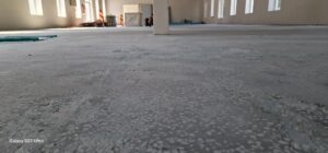 Aspect pardoseala din mozaic degradat