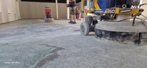 Utilaje pentru slefuit mozaic, suprafete mari