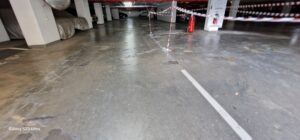 Pardoseala din beton parcare auto