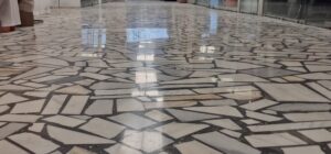 Lustruire pardoseala mozaic