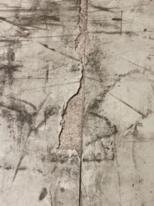 Rasina epoxidica degradata