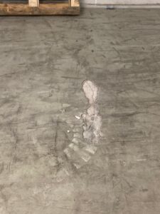 Rasina epoxidica degradata