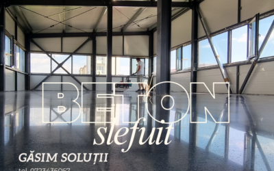 SLEFUIRE BETON/ REPARATII/ INDREPTARE/ FINISARE BETON